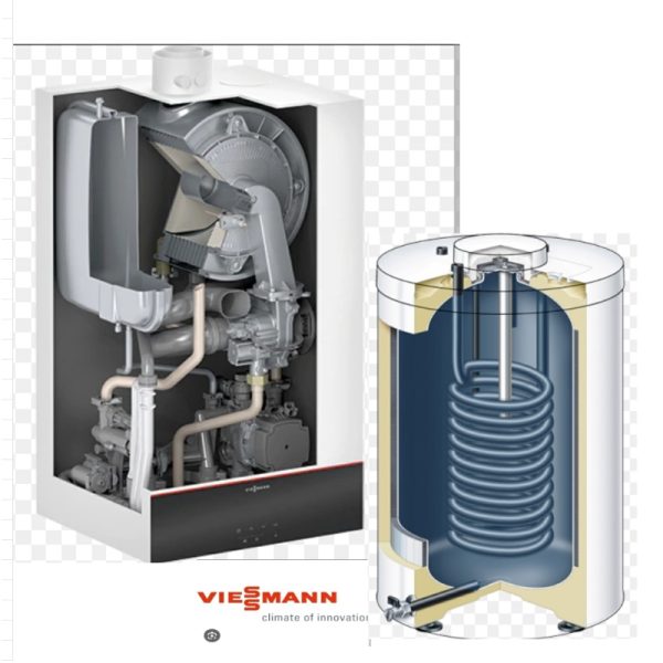 VITODENS 100 -W 19kw komplet sa spremnikom 120 litara