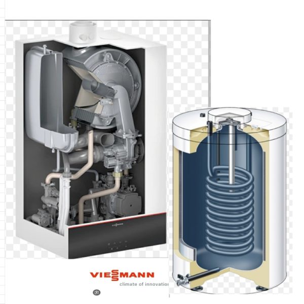 VITODENS 100 -W 25kw komplet sa spremnikom 120 litara