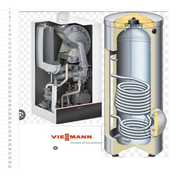 VITODENS 100 -W 32kw komplet sa spremnikom 300 litara