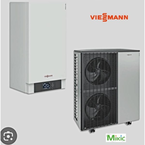 Viessmann dizalica topline VITOCAL 200-S, tip D08-AWB-M-E-AC 201, 230V, za grijanje i hlađenje s integriranim električnim grijačem. Snaga: 7,0 / 6,99 / 7,54 kw