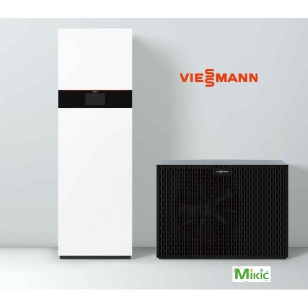 Viessmann dizalica topline VITOCAL 222-S, tip C08-AWBT-M-E-AC 221, 230V, za grijanje i hlađenje s integriranim električnim grijačem. Snaga: 7,0 / 6,99 / 7,54 kw