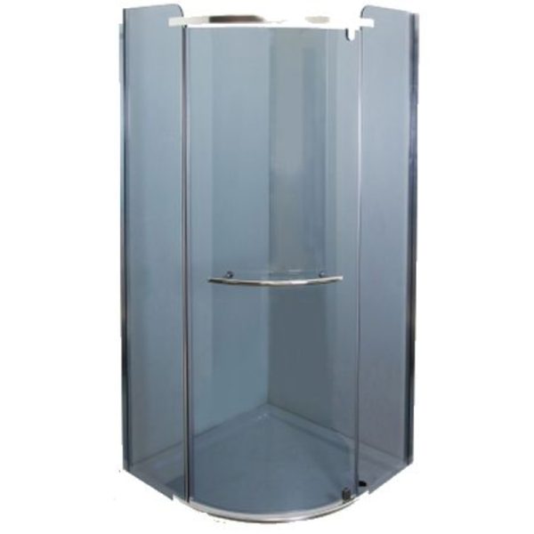 TK LUGO 80 POLUKRUŽNA TUŠ KABINA 80x80x185 cm