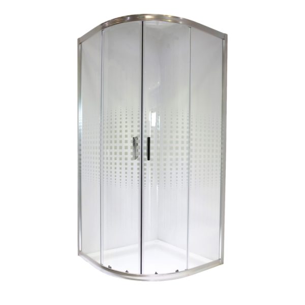 TK BIELSA 80 POLUKRUŽNA TUŠ KABINA 80x80x185 cm